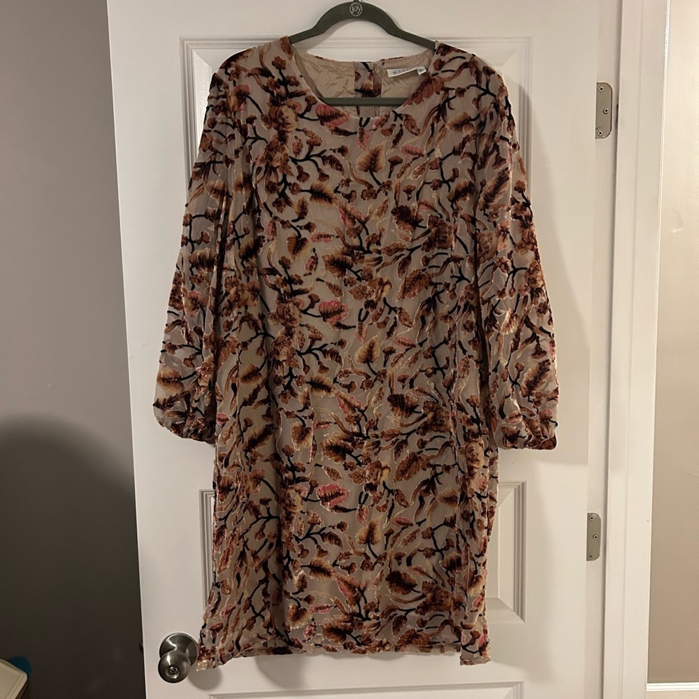 Masai‎ Floral Velvet Dress